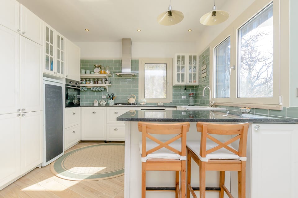 Message board on fridge