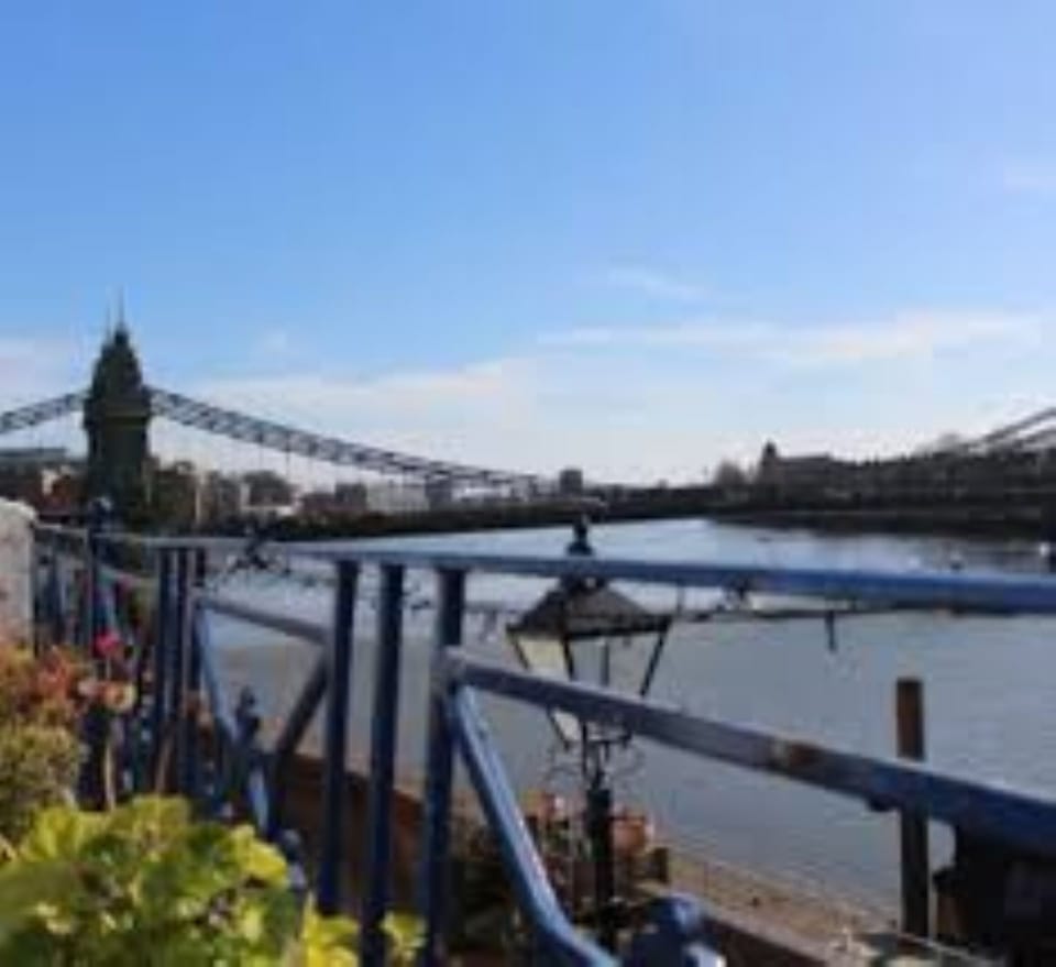 The historic Blue Anchor pub on the Thames