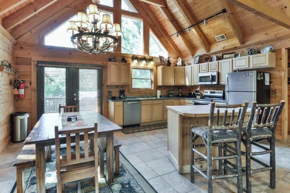 Lodge Style Dining Table