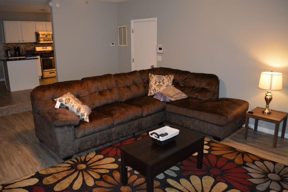 Family room 1 with sleeper couch 