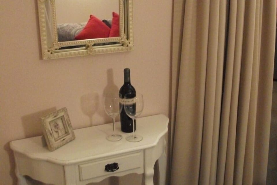Wine and glasses