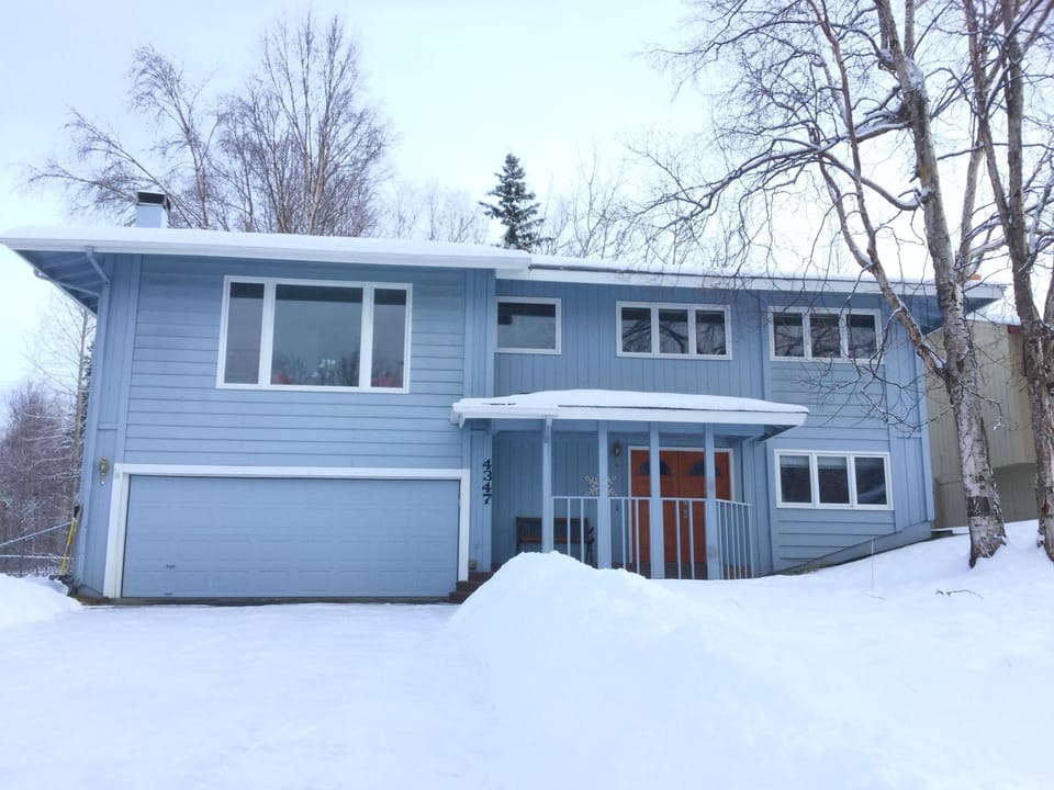 Anchorage in winter 