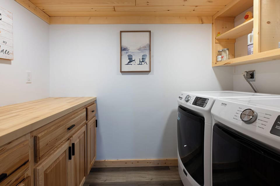 Laundry room - one of our favorite rooms in the house!