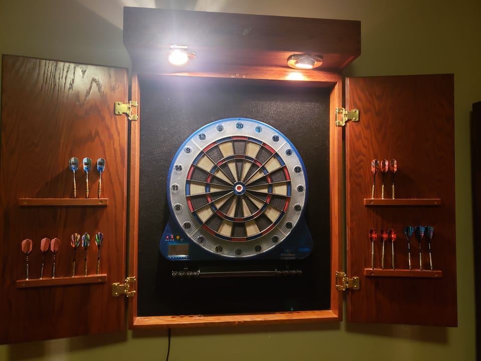 Dart board to satisfy the competitor in you!