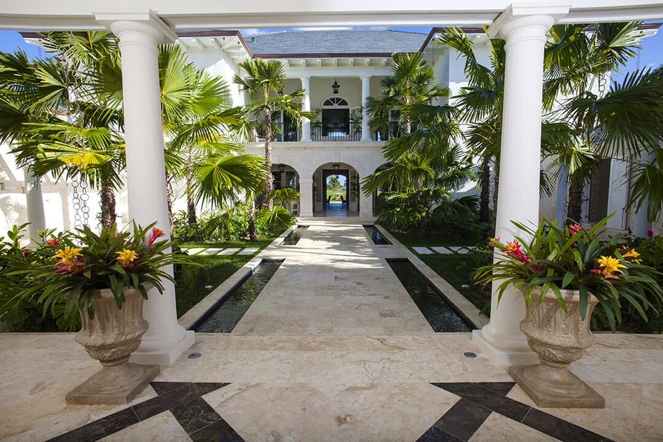 Entrance courtyard