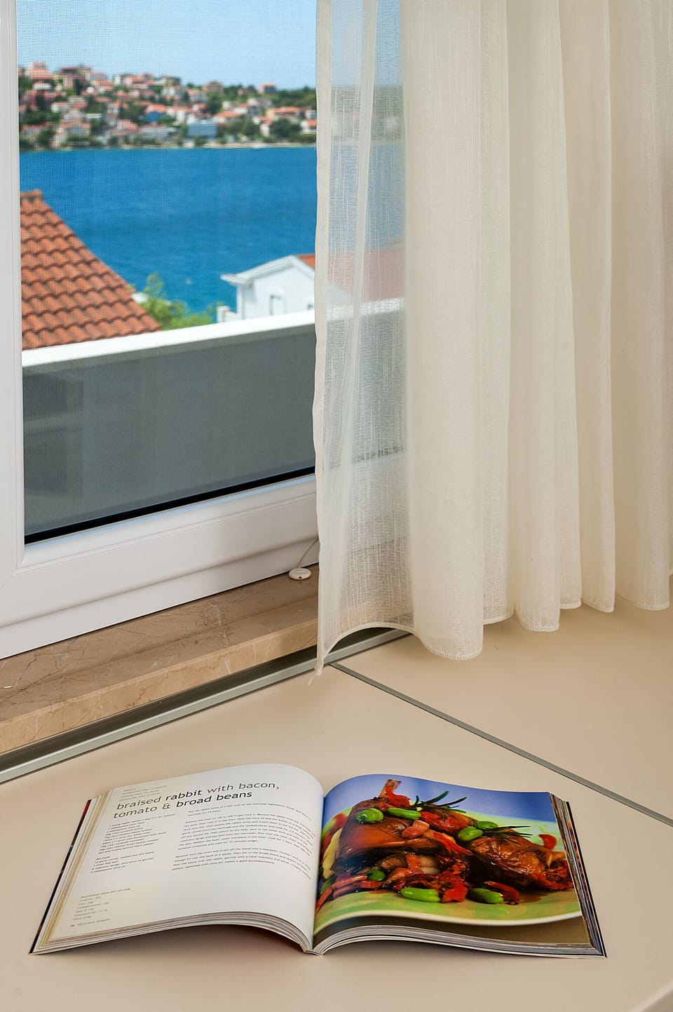 view from the kitchen