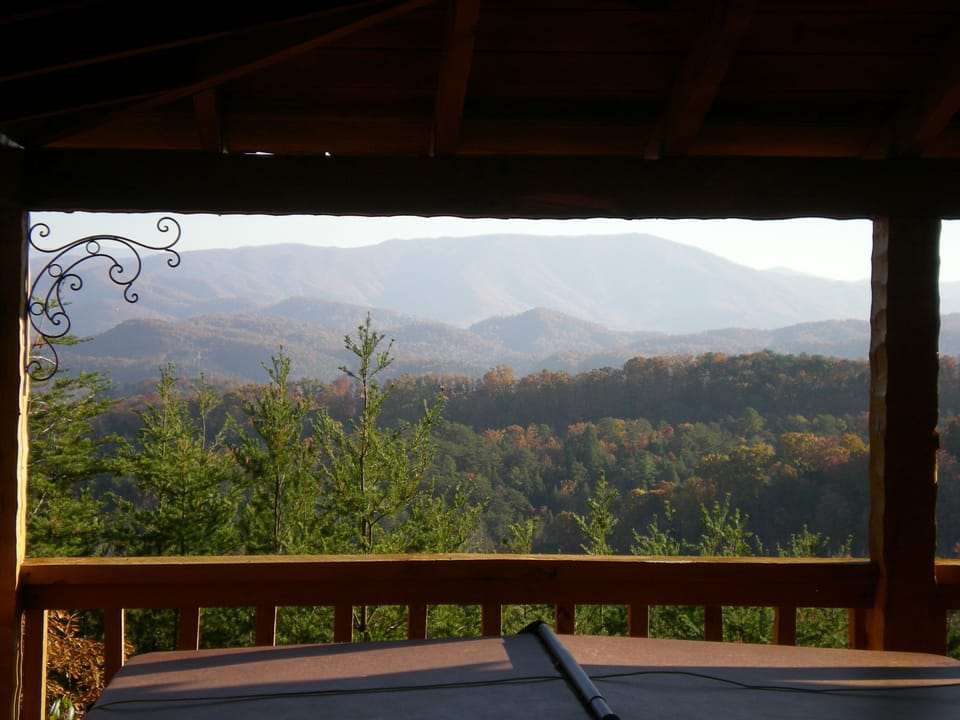 Beautiful View of the National Park from the Hot Tub!