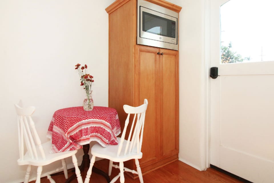 Entrance to the shared laundry room.