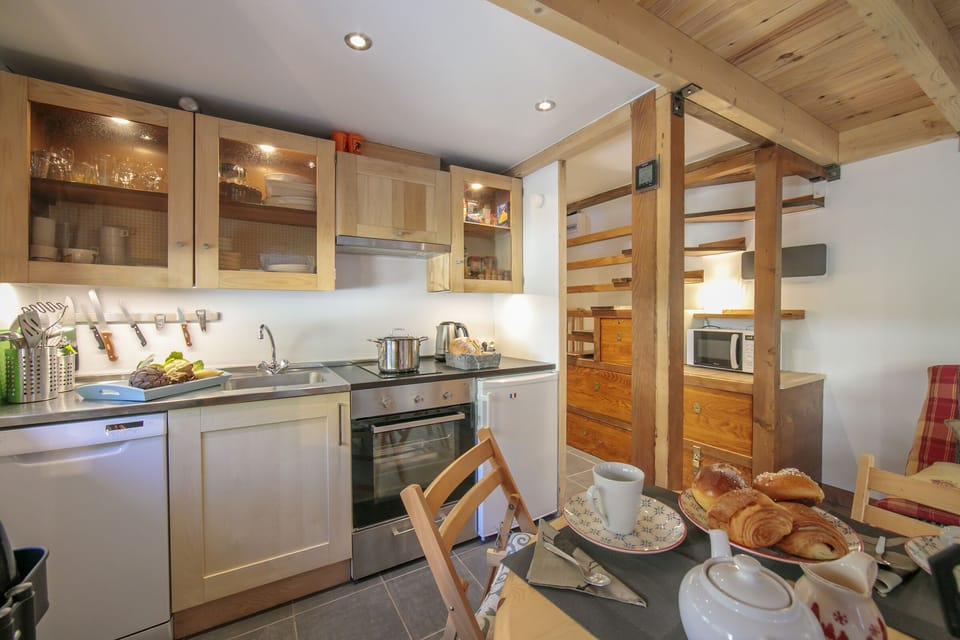Modern kitchen with a dishwasher