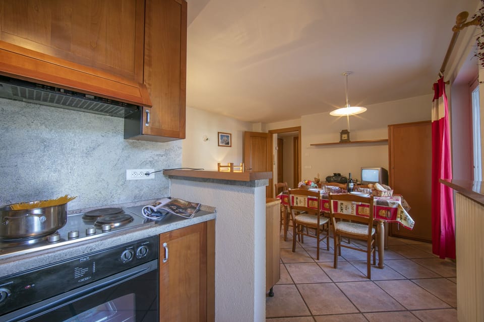 Living area from the kitchen