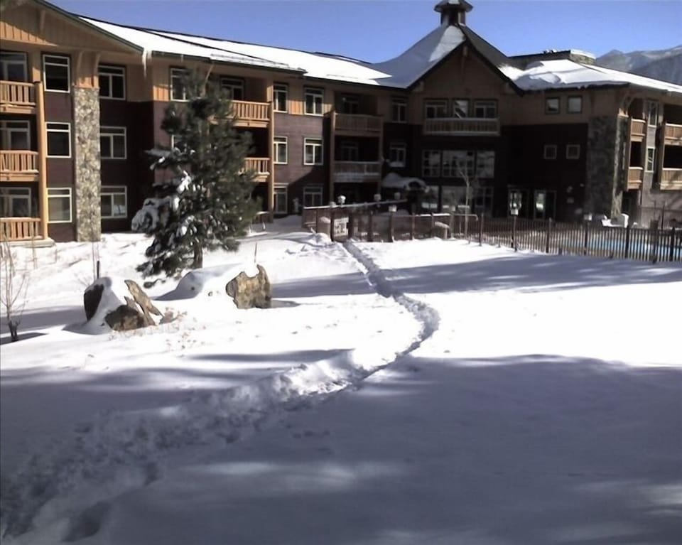 Ski /board right back to the condo- put your gear in the private locker room