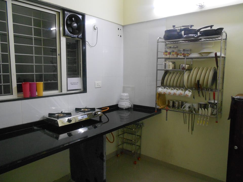 Kitchen with Gas Stove