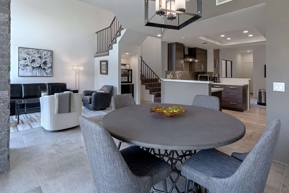 View of Kitchen from dining area