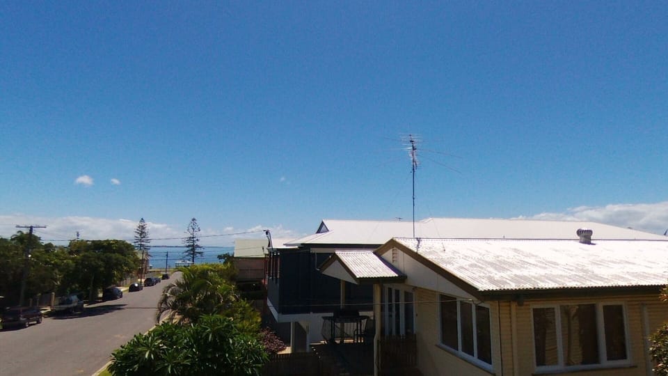 Just 100m to the stunning waterfront. A highset house with 13 steps to the front