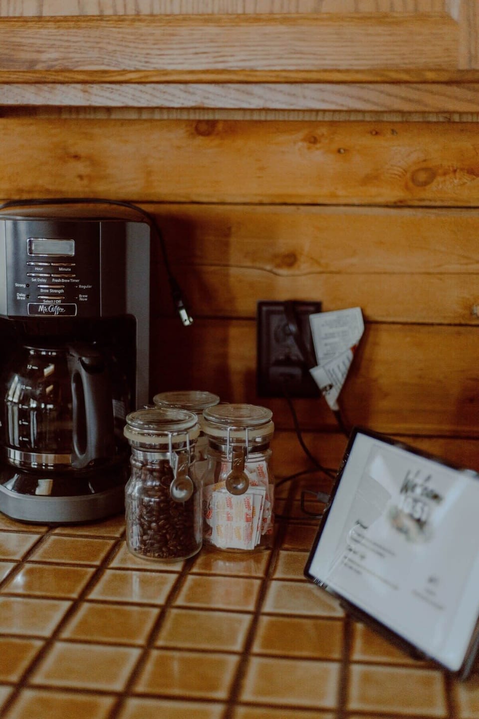 Local coffee beans provided