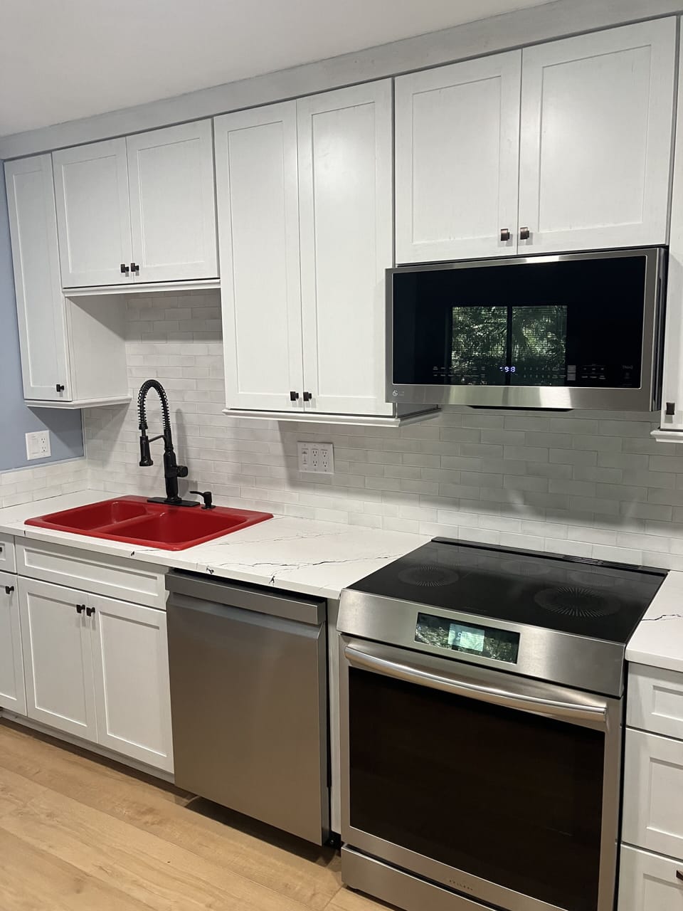 Remodeled kitchen March 2024