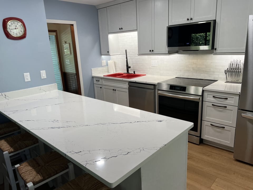 Remodeled kitchen March 2024