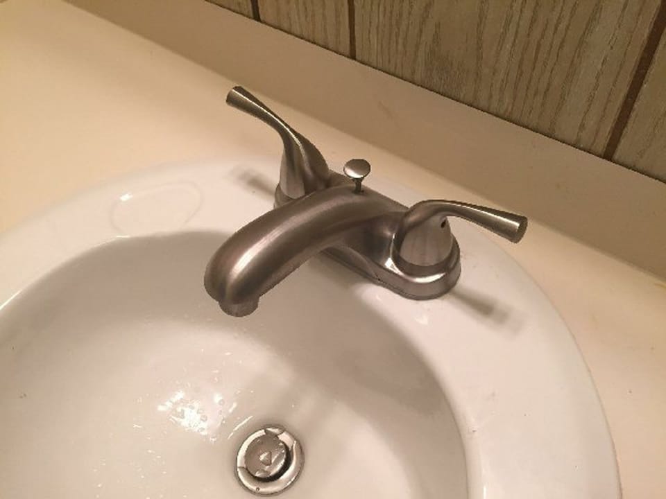 New faucets in all bathrooms. Painted cabinets.