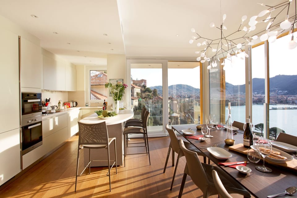 Open plan executive living.