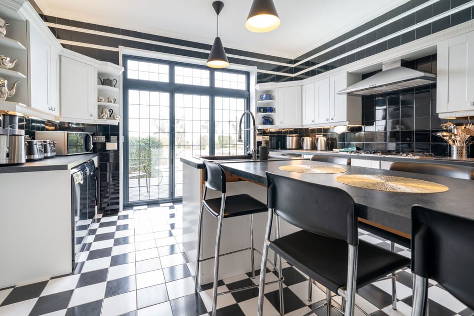 Kitchen at Art Deco HouseUK