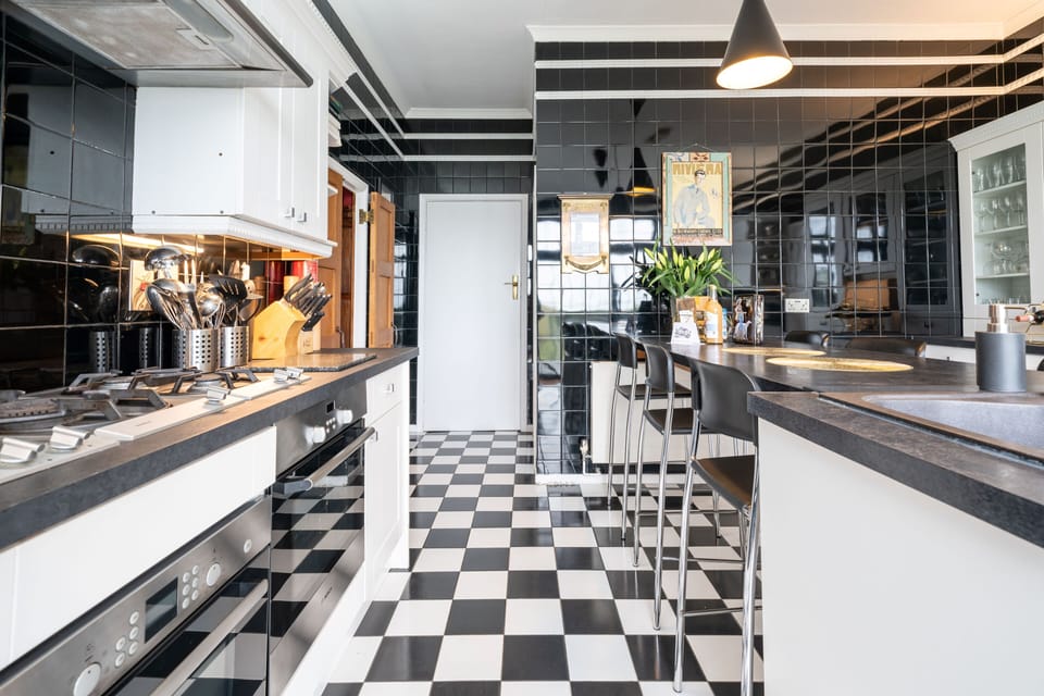 Kitchen at Art Deco HouseUK