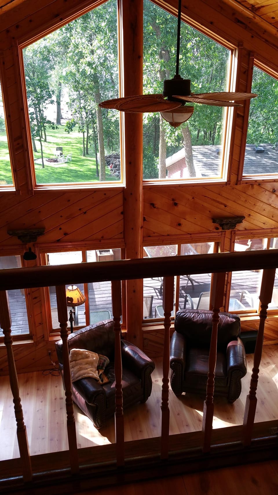 View from one of the master suites.