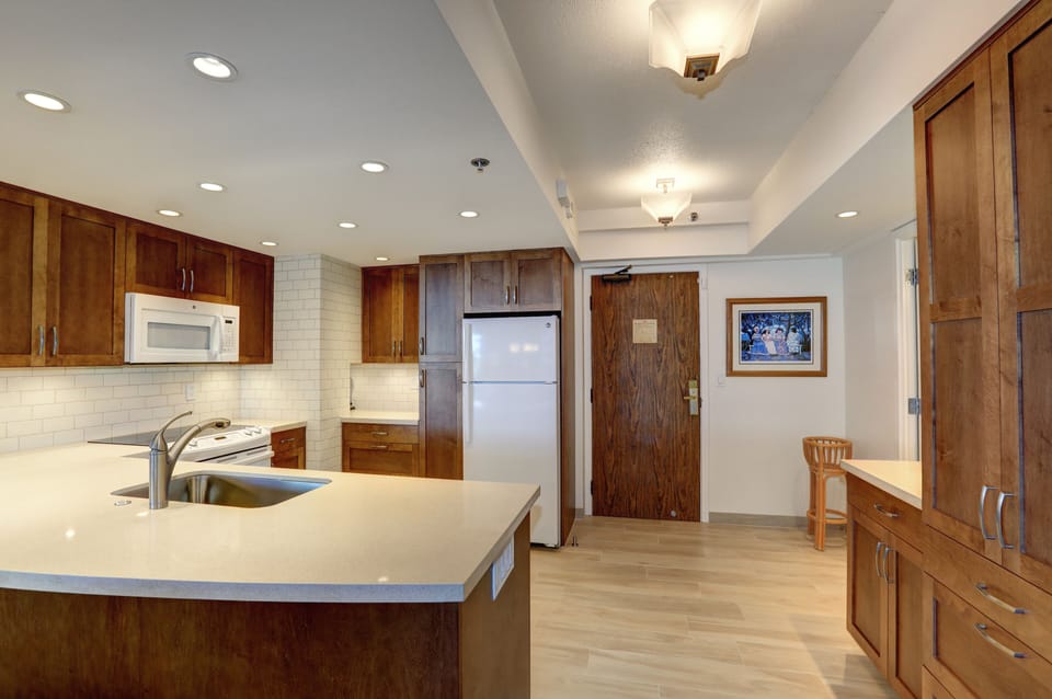 Remodeled kitchen