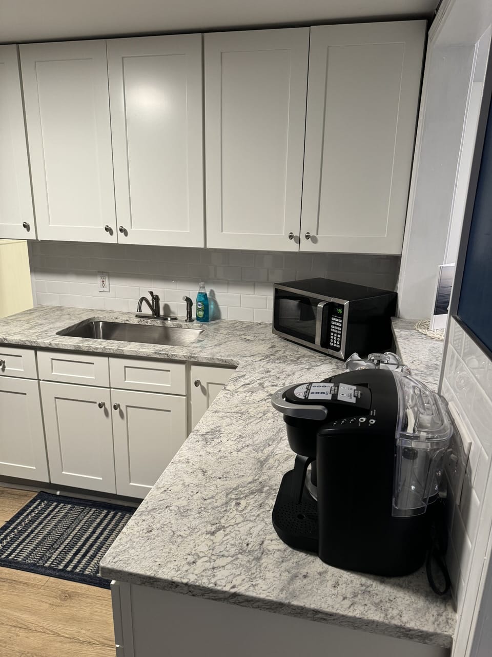 Brand New Kitchen. Keurig and Coffee Pot to Enjoy your Morning Coffee!