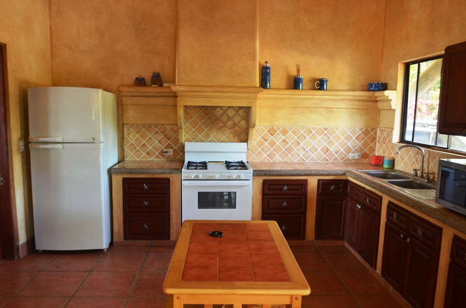 Very large kitchen, fully equipped with utensils and all appliances