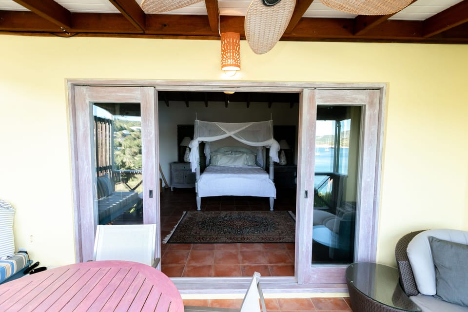 View into Soleil from deck