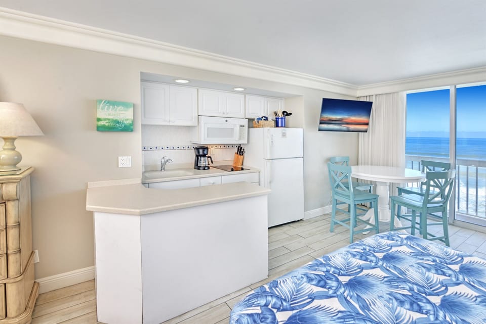 Modern kitchenette with all essentials