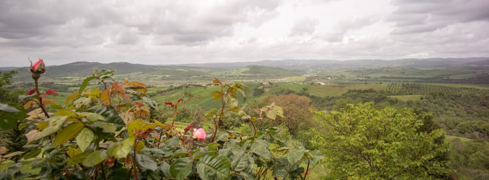 View over the Albegna river valley