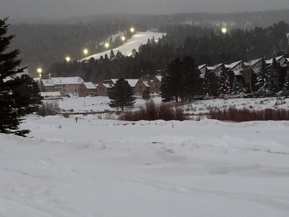 Angel Fire offers night time skiing!