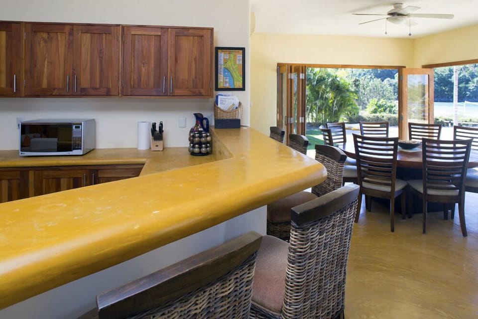 View of bar and dinning room