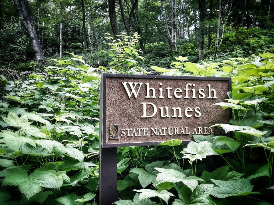 Whitefish State Park 1000 acres, right out front door.