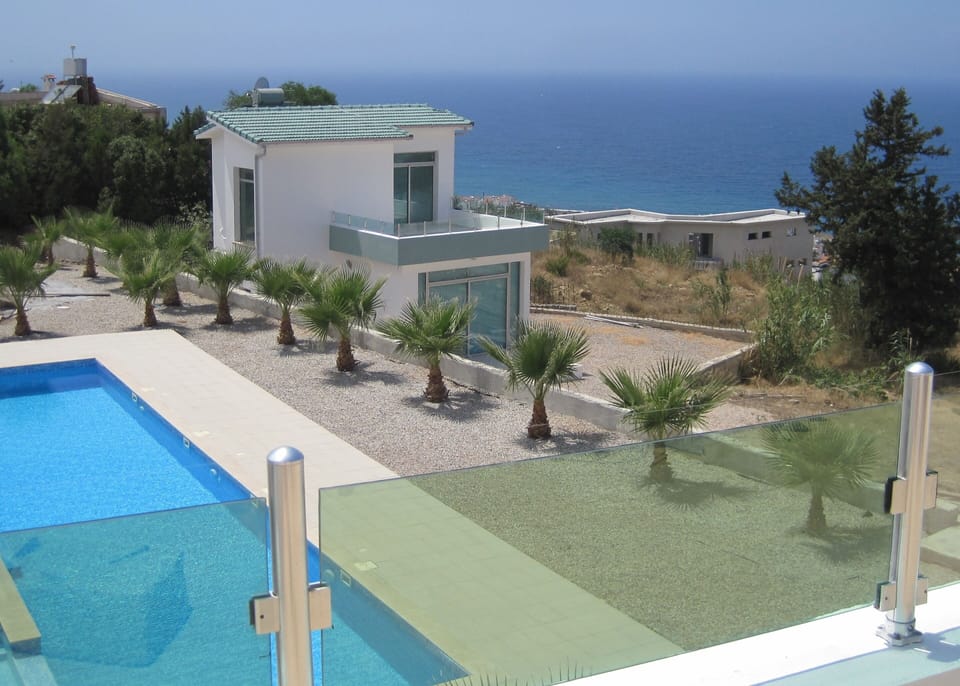 View from the upstairs terrace