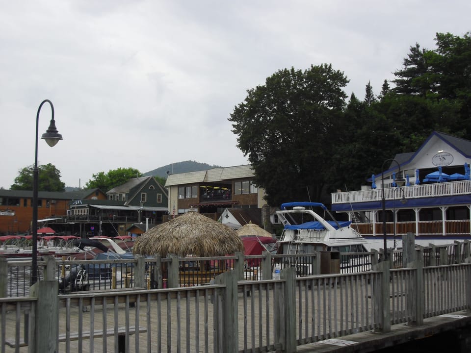 Lake George dock pier