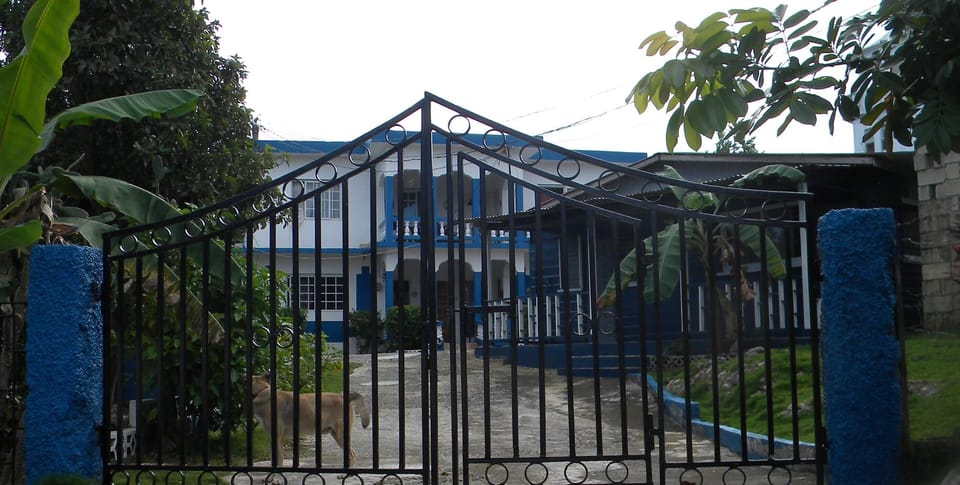 Fully enclosed, walled and gated property.
Security cameras.