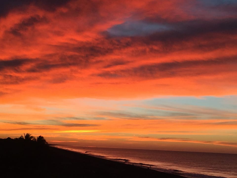 Dawns in November througout January are spectacular...
