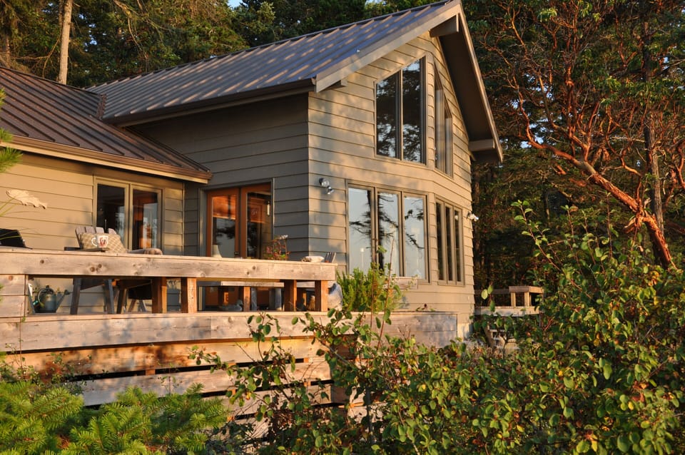 Oceanfront serenity tucked into the douglas firs