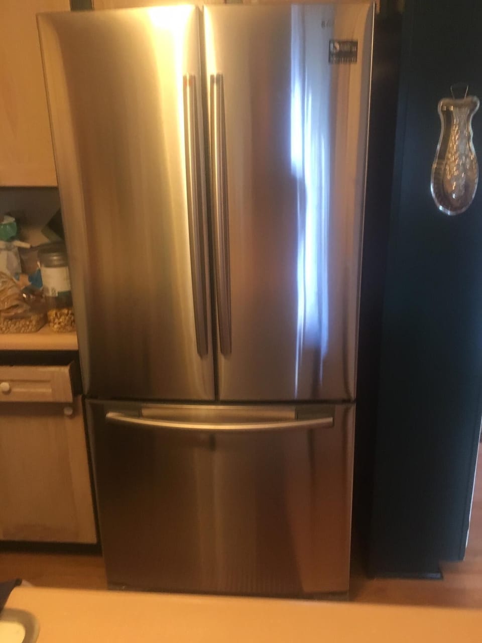 Our New French Door Frig!