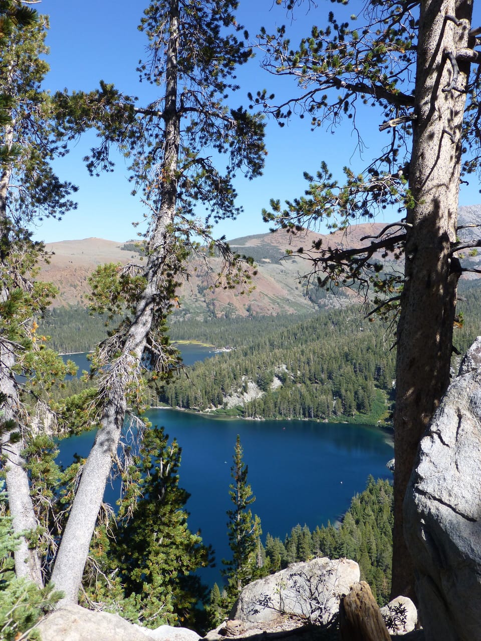 Lake George from Crystal Lake Trail
