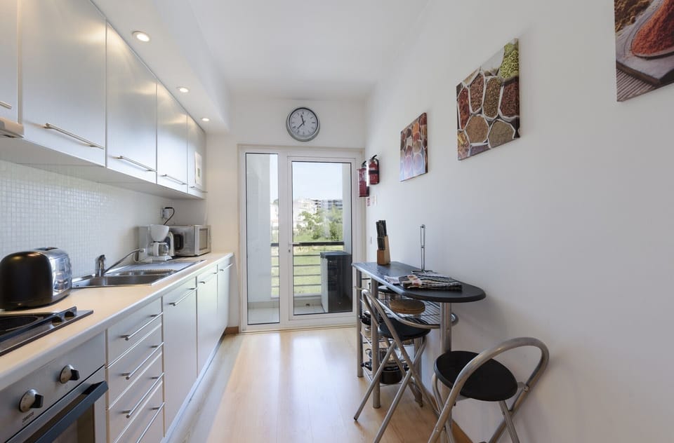 Kitchen from the entrance