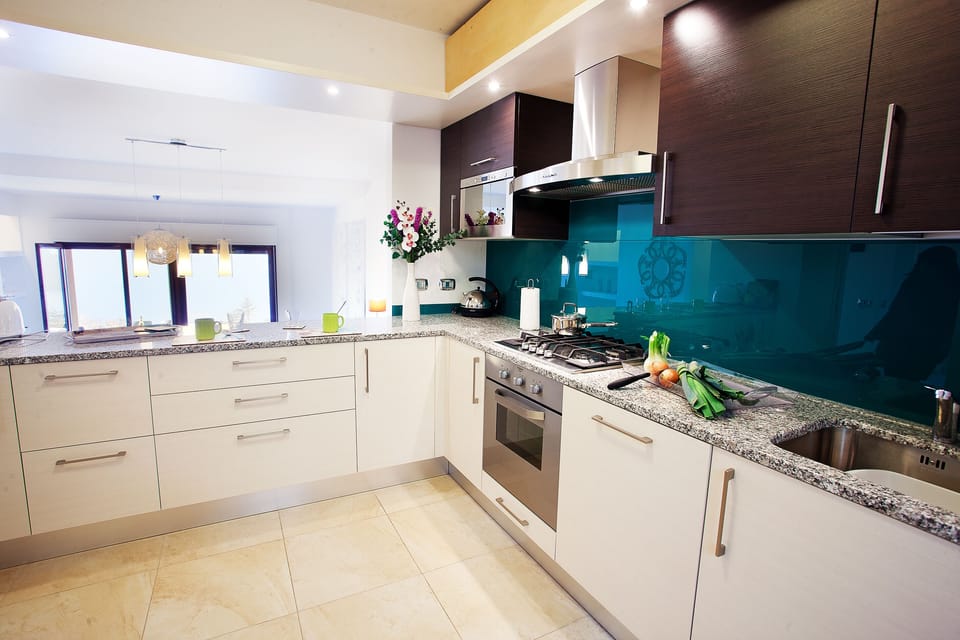 Rustle up a feast in the brand new fitted kitchen