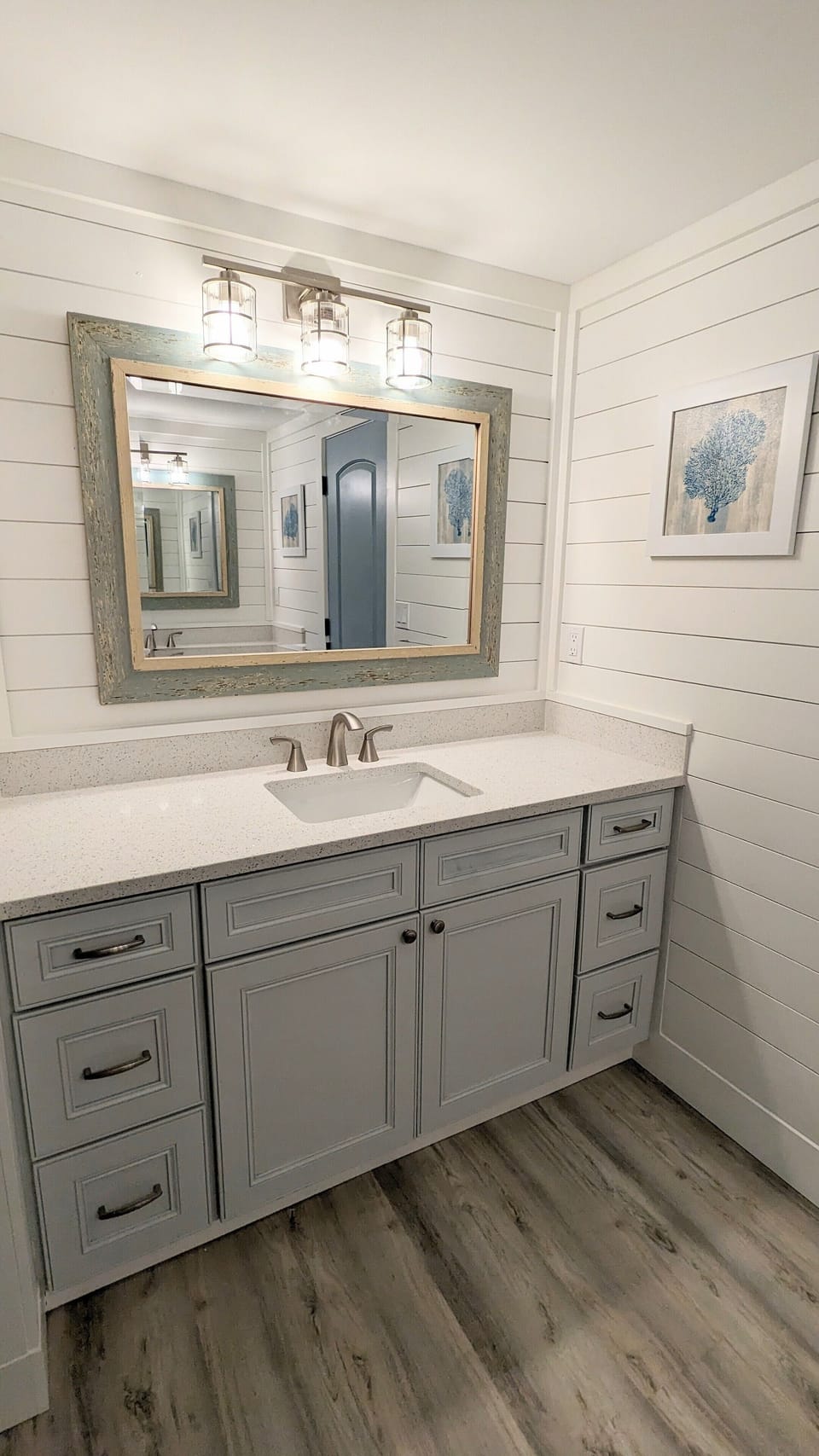 Bathroom 1: Vanity 1