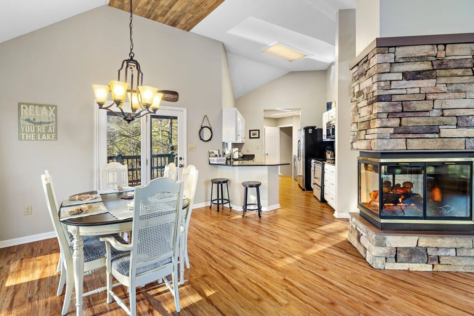 Dine by the fire!