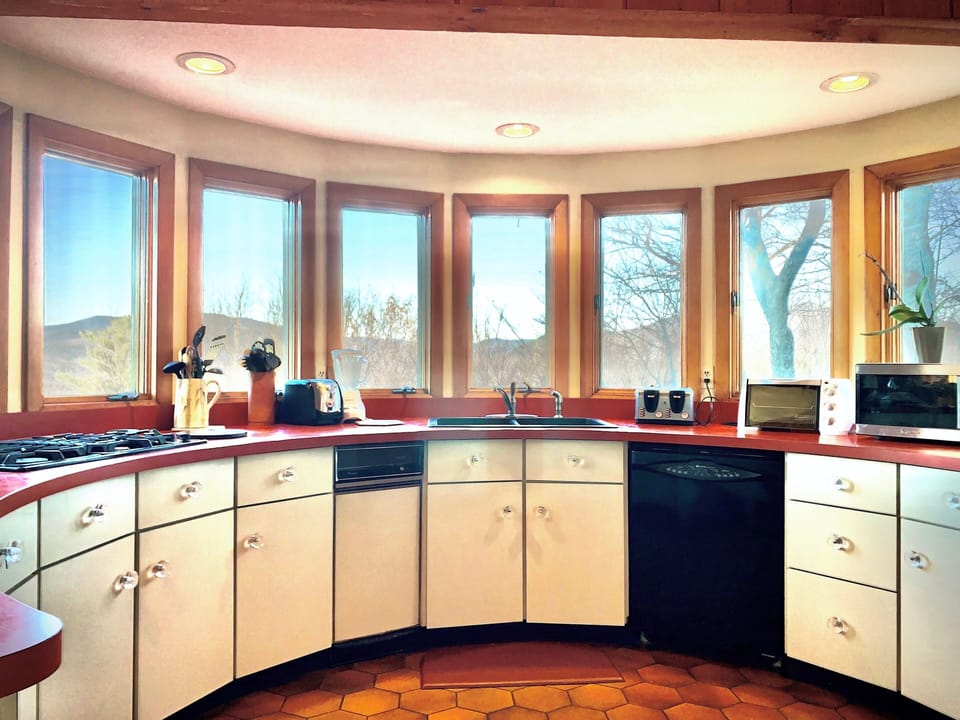 Chef has the best view in the house!