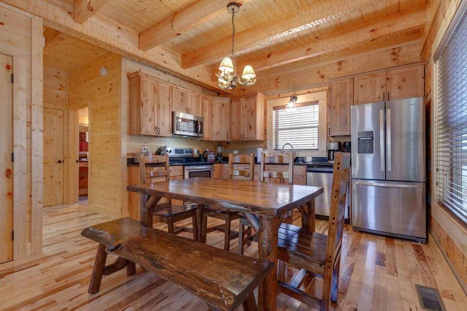 Dining Area and Kitchen