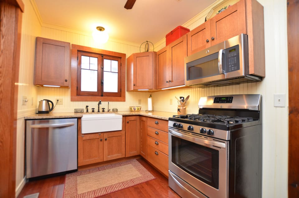 Remodeled kitchen
