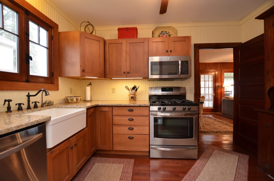 Remodeled kitchen